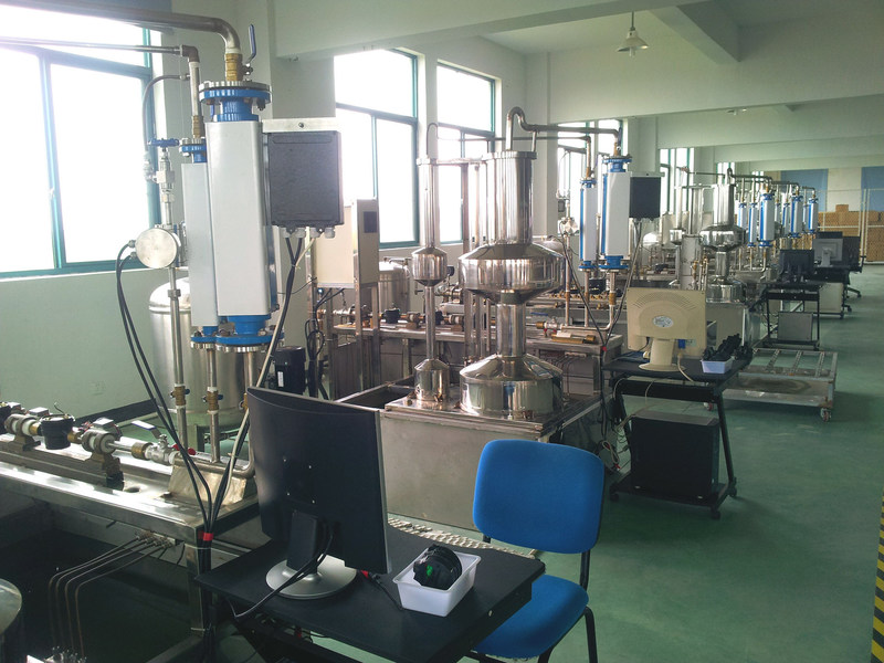 Linea di test e calibrazione