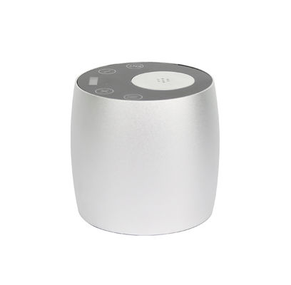 Scent air machine essential oil humidifier living room use silver aluminum silver