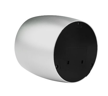 Cute Sliver Portable Aluminum Automatic Air Freshener With 60ml Glass Bottle
