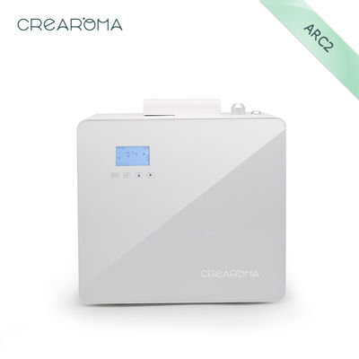 White Large Area Scent Diffuser , HVAC System Electric Aroma Diffuser With Lock