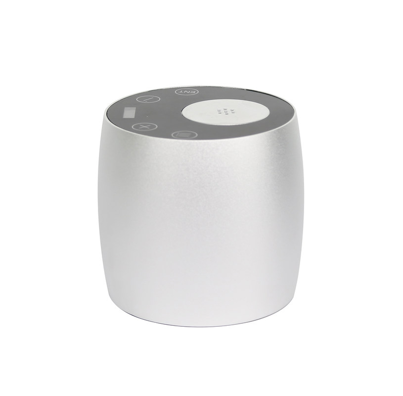 Scent air machine essential oil humidifier living room use silver aluminum silver