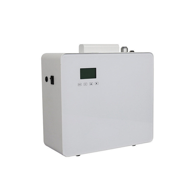 Aroma retail aroscent oil fragrance dispenser white HVAC stainless acrylic machine