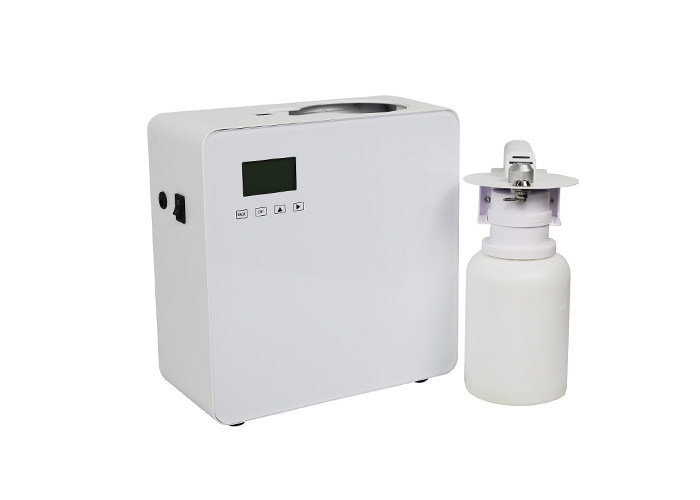 Air Fragrance Essential Oil Electric Aroma Diffuser 500ml Acrylic With Fan For 4S Car Shop
