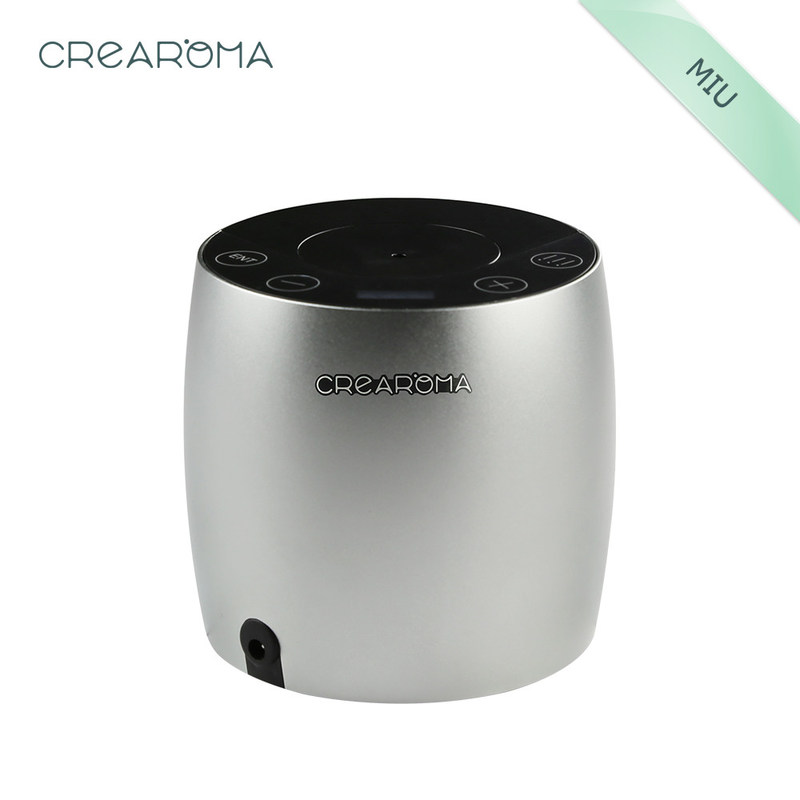 Cylindered 60ml Home Air Scents , Silver Air Fragrance Diffuser Eco Friendly